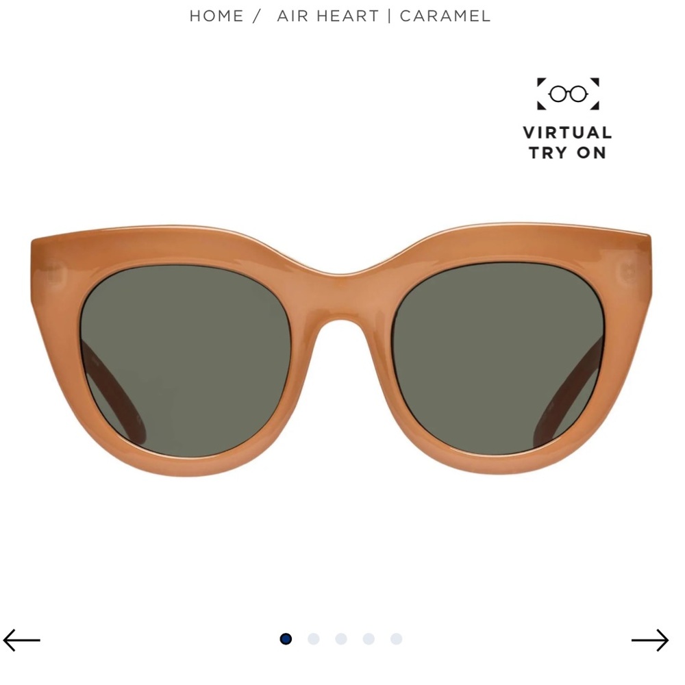 Le Specs Air heart Sunglasses